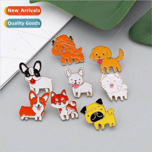 Europe Uned States popular jewelry cartoon cute brooch dog p