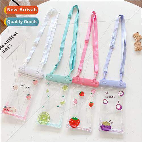 Cartoon summer fru large cell phone waterprobag floating qui
