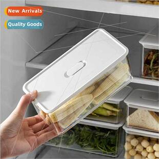 Refrigerator Crisper Fru Vegetable Meat Storage Sealed Box V