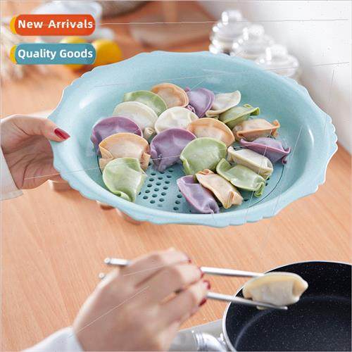 ze Straw Dumpling Tray Creative Lace Double Layer Tray Kchen