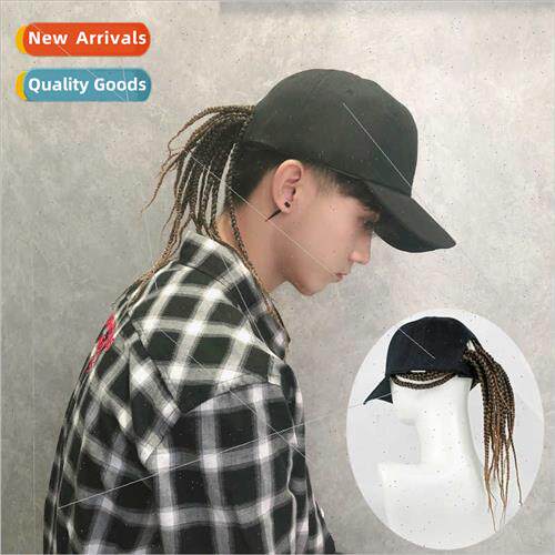 Dirty braid wig hat all-in-one female fashion summer hip-hop