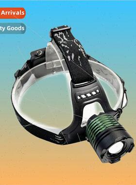 T6 LED rechargeable 18650 two sections zoom rotating mechani