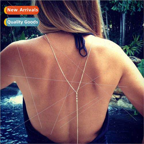 Bohemian Summer Women Body Chain Accessories Gemstone Body C