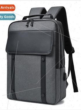 New shoulder bag male usb charging backpack waterproof busin