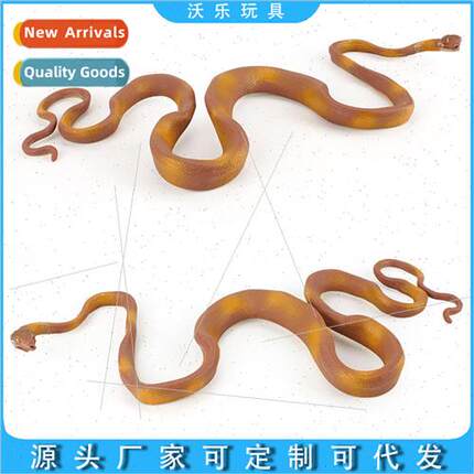 Python model wild animal model educational toys tricked stat