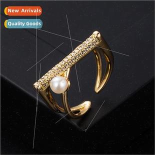 micro Europe zirconi gold personalized plated copper fashion