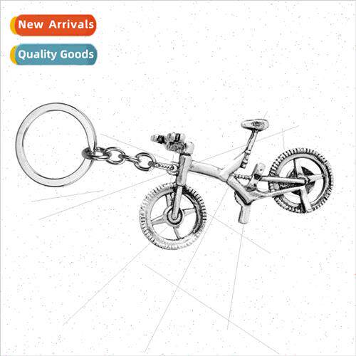 High  metal bicycle keychain key chain pendant creative smal