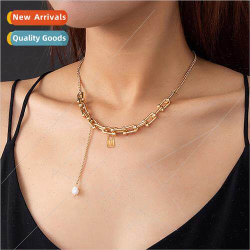 Fashion simple natural splicing collarbone chain hundred wh