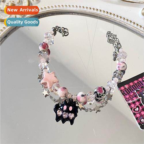 Quirky Cat Bracelet Women Korea Fashion Beads Chain Jewelry