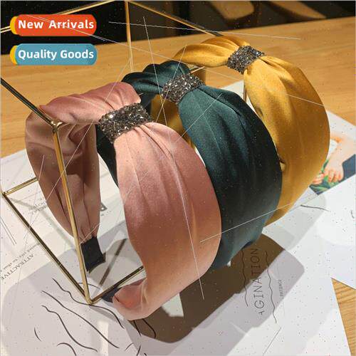 Hair bands female versatile simple wide fresh wash face head