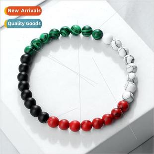 New red green whe black bracelets in Christmas cute beaded b