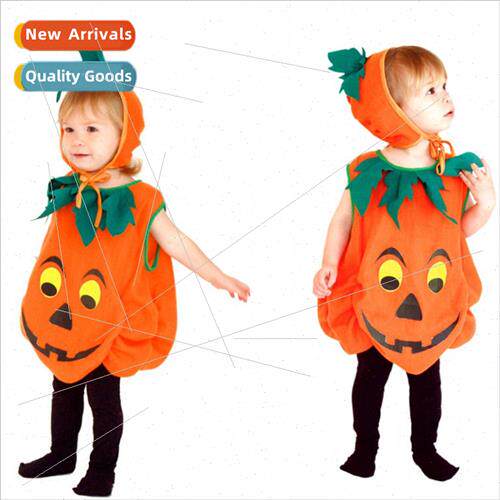 Halloween Childrens Permance Costume Pumpkin Clothes S-0011