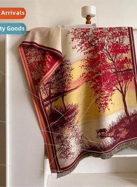 Winter office cervical protection warm long cashmere scarf p