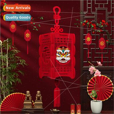 Lantern 2024 new embroidery yearly entry door hanging wall t