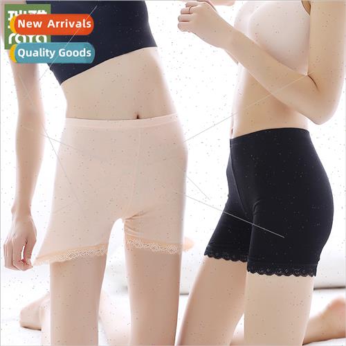 single pack ice silk safety pants lace lace spring and summe