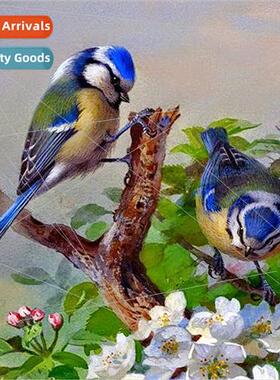 Cross Stch New DIY Bird Flower Full Stch mple Handmade Threa