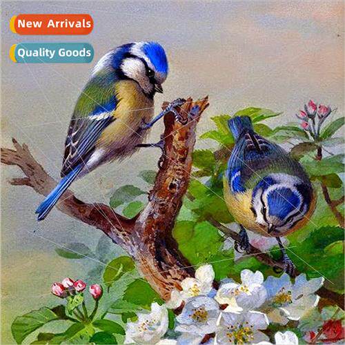 Cross Stch New DIY Bird Flower Full Stch mple Handmade Threa