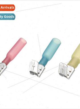 Pack of 100 Backpack Spade Crimp Terminals PE Heat Shrink Tu