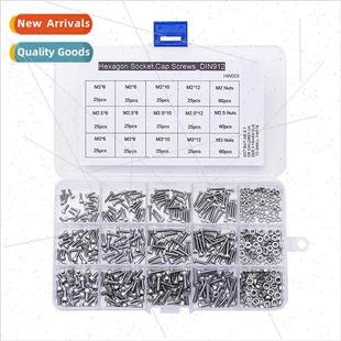hexagon socket cup box screw screws 304 cap 480PCS head