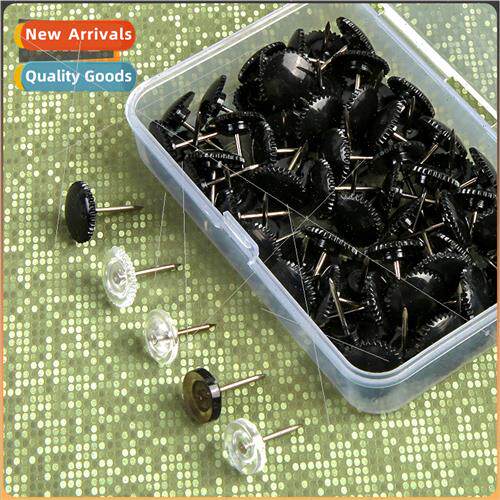 New Transparent Gear Flying Saucer Transparent Black Flat Ci