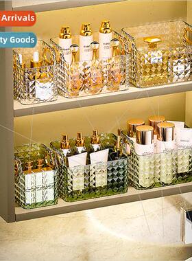 Mirror Cabinet Organizer Cosmetic Bathroom Dresser Storage O