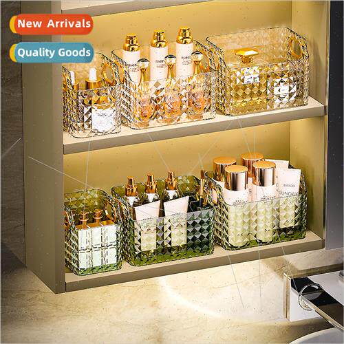 Mirror Cabinet Organizer Cosmetic Bathroom Dresser Storage O