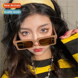 new box ins Europe sunglasses female fashion metal hinge set