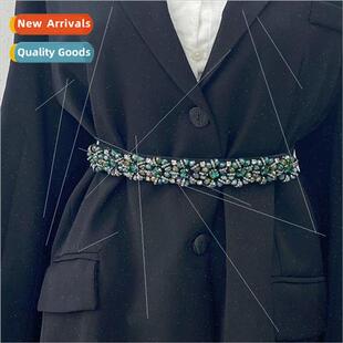 female belt decorative waistband retr Outerwear skirt buckle
