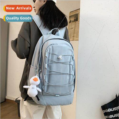 Schoolbag female Korea ulzzang backpack tide male large-capa