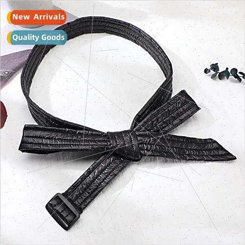 Down jacket belt female decorative straps universal casual c