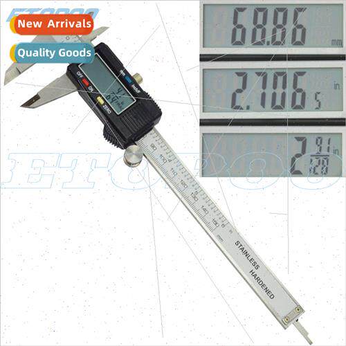 0-150MM 1/64 Stainless Steel Fractions Digal Calipers Vernie