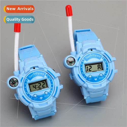 Children mini walkie-talkie watch rechargeable wireless walk