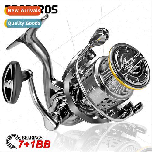 Long casting metal spinning reel sea fishing road runner ree