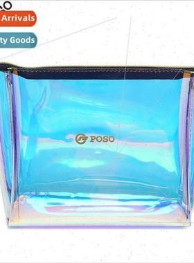 Korean fashion large-capacy makeup wash bag pvc transparent