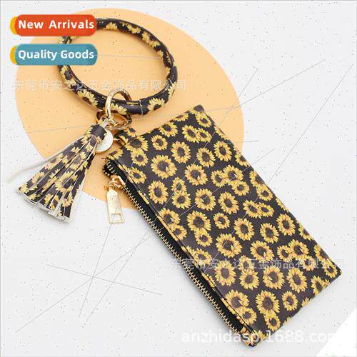 2019 pu leather multi pattern large o shape bracelet bracele