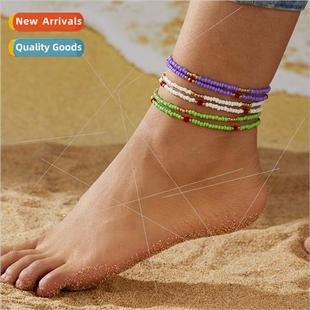 Pendant Butterfly Rice Bead Hundred Creative Anklet Handmade