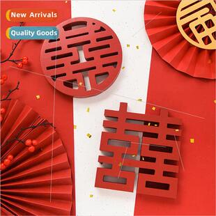 Three-dimensional letter joy wooden ornaments wedding engage
