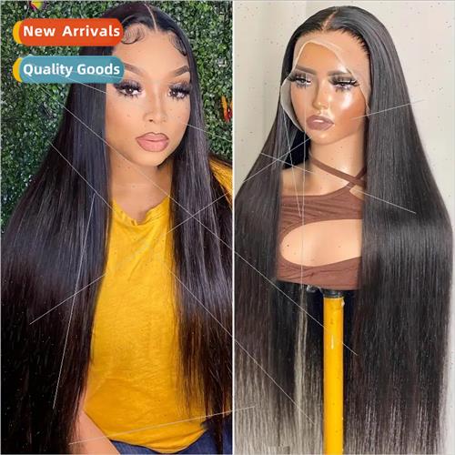 Europe fashion wig African front lace lace 13*4 long chemica