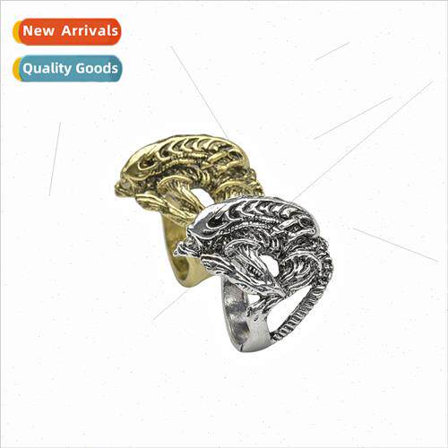 New  American film   retro irregular ring accessories