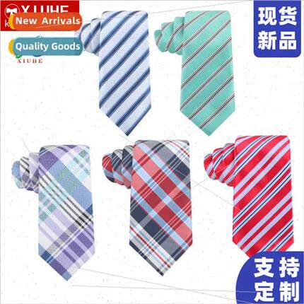New 7.5cm men women tie JK tie plaid DK tie college Japan ti