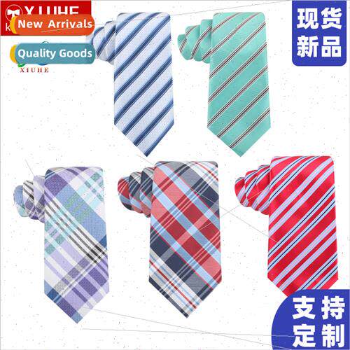 New 7.5cm men women tie JK tie plaid DK tie college Japan ti