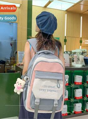Schoolbag female junior ins wind Korean College Mori backpac