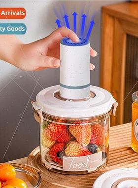 Electric vacuum sealing canisters food-grade pumping preserv