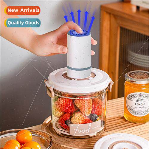 Electric vacuum sealing canisters food-grade pumping preserv