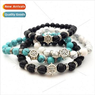 Europe Uned States jewelry new design volcanic stone beads w