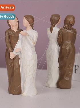 Two sters Ornament Home Entryway Bedroom Desktop Decoration