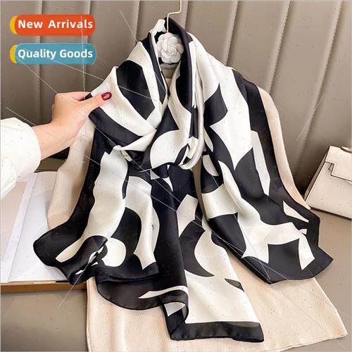 2023 Spring Autumn new fashion camellia simulation silk scar