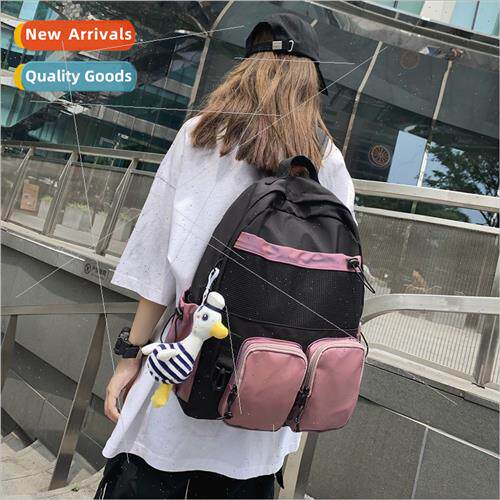 new HK shoulder bag machine ins wind tide cool couple reflec