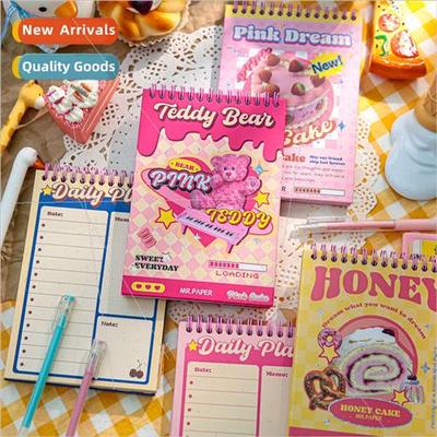 Coil book dessert vending machine series cute cartoon bear h