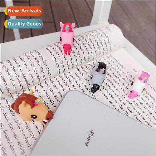 Cartoon unicorn data cable anti-break data cable protective